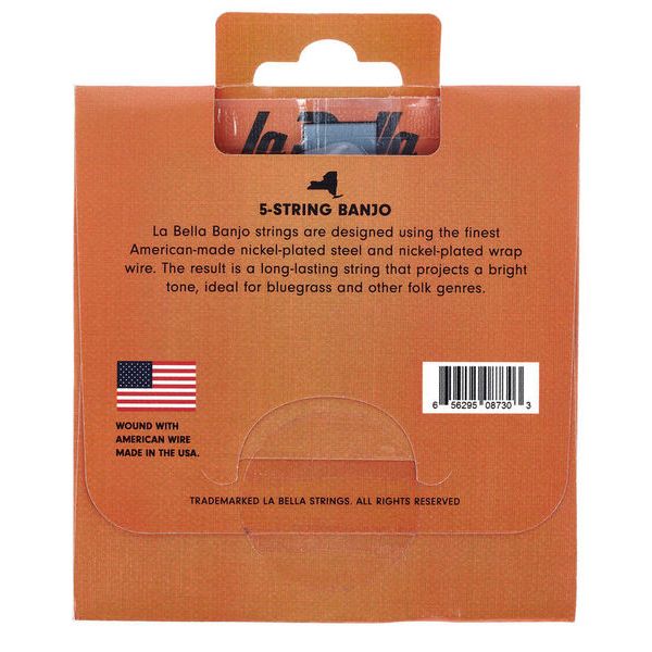 La Bella 5-String Banjo Medium