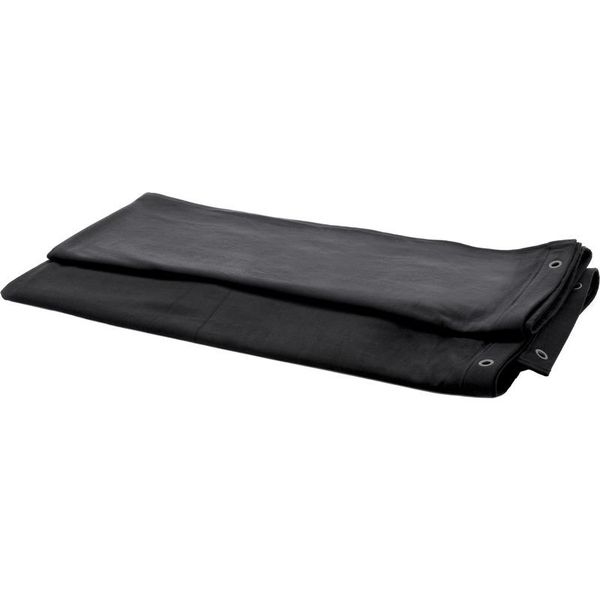 Stairville Curtain 300g/m 3.0x5.0m Bk