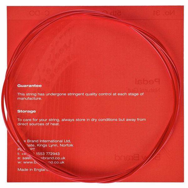 Bow Brand Pedal Natural Gut 5th C No.31