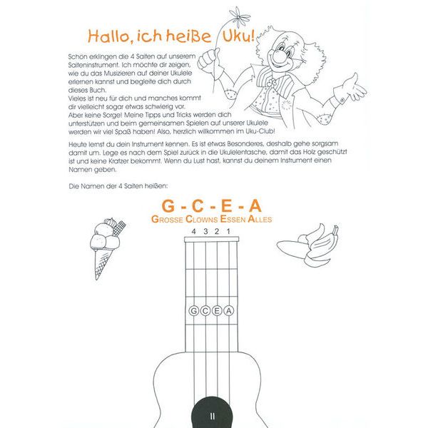 Schuh Verlag Die Ukulelenschule für Kinder