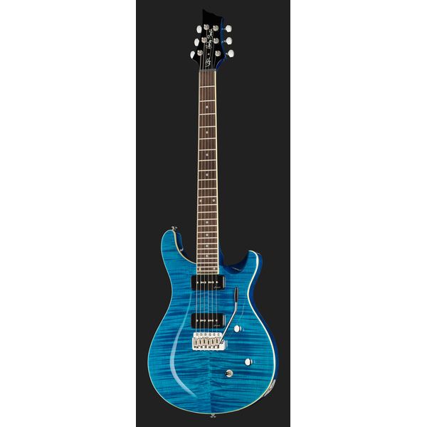 Harley Benton CST-24T P90 Ocean Flame w/Case