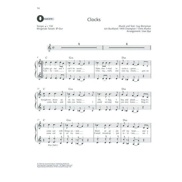 Schott Pop For Clarinet 4