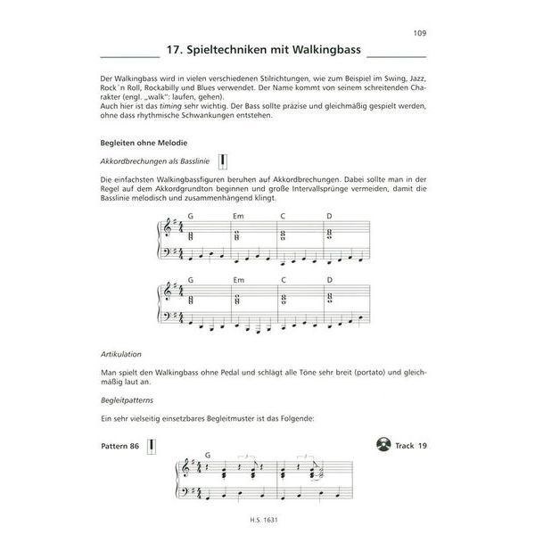 Sikorski Musikverlage Song-Playing Patterns Piano
