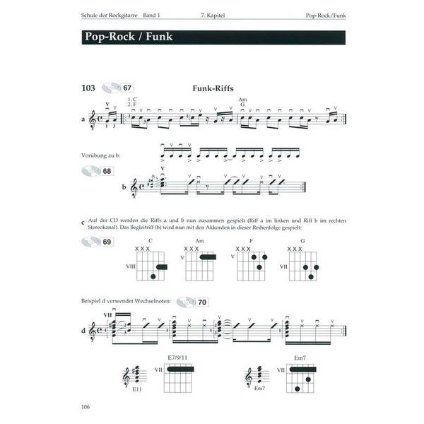 Weinberger Musikverlag Schule Der Rockgitarre 1