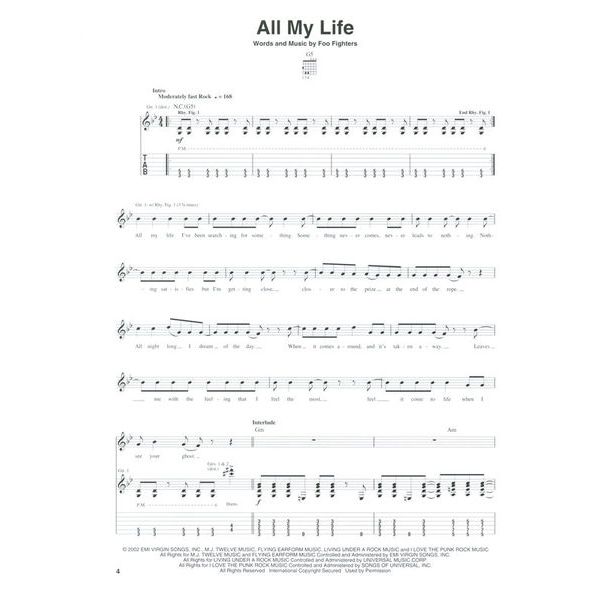 Hal Leonard Foo Fighters Greatest Hits Gui