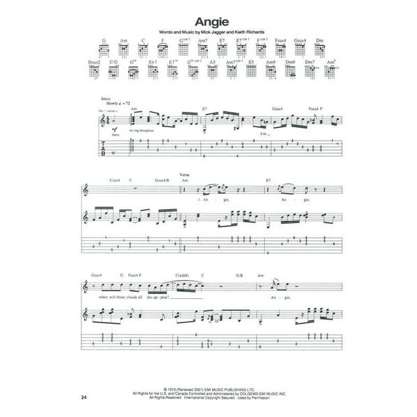 Hal Leonard Rolling Stones Anthology