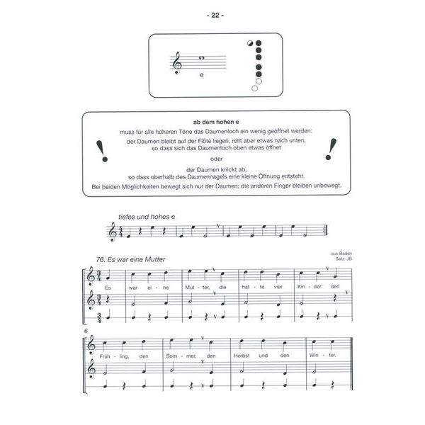 Johannes Bornmann Anfang Sopranblockflöte 2