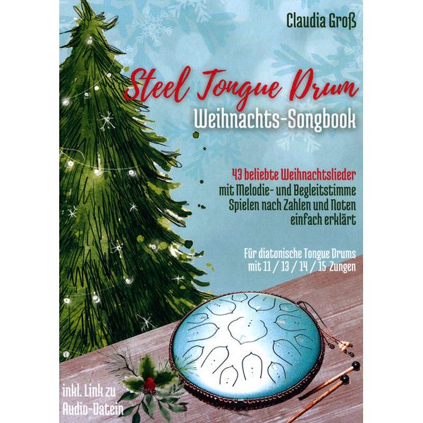 Claudia Gro Steel Tongue Drum Weihnacht