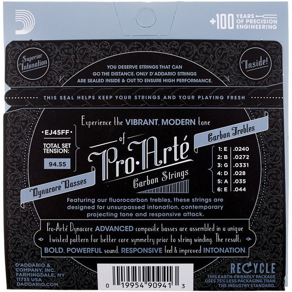 Daddario EJ45FF