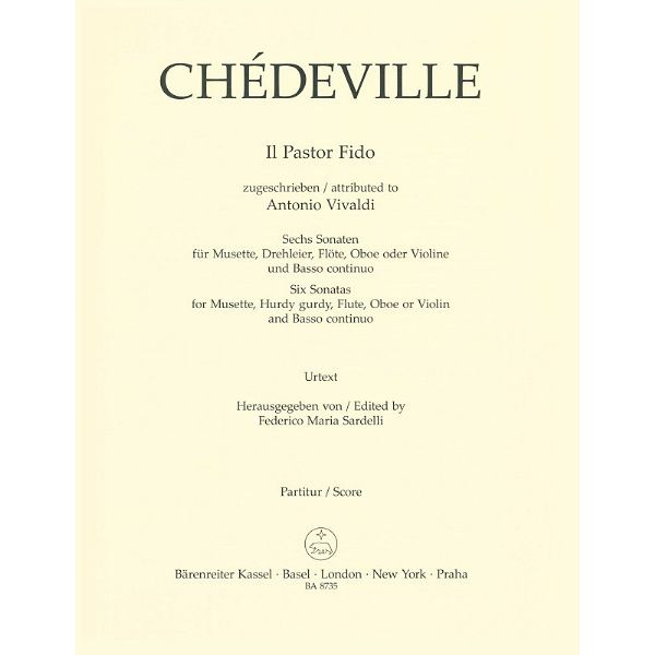 Brenreiter Chédeville Il Pastor Fido