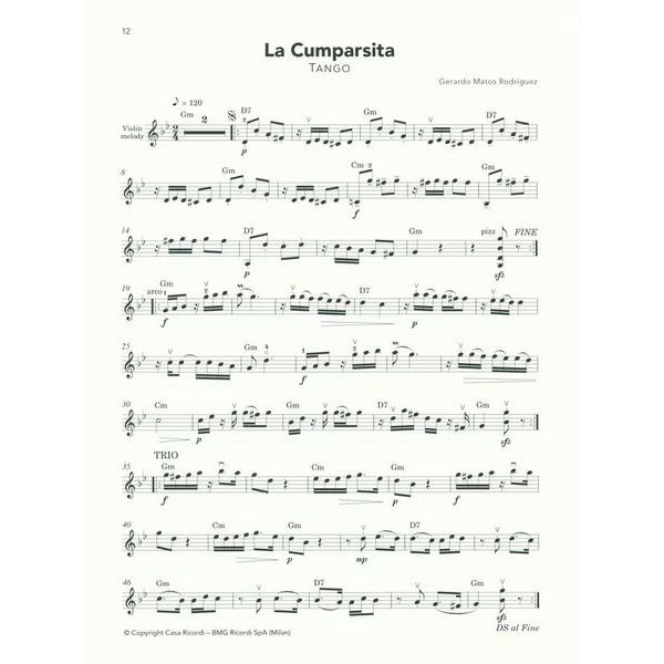 Boosey & Hawkes Tango Fiddler