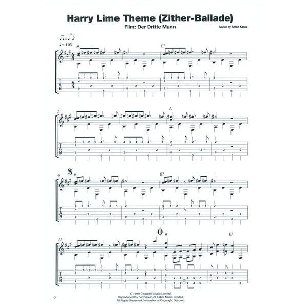 Bosworth 50 Filmhits for Gitarre