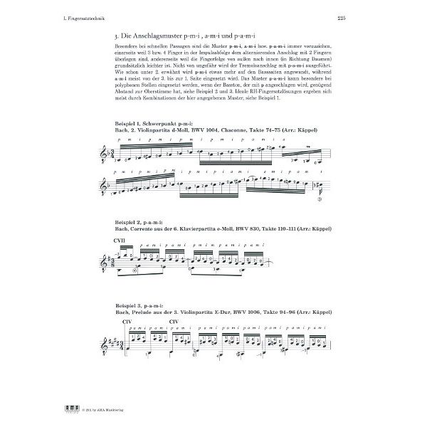 AMA Verlag Technik Moderne Konzertgitarre