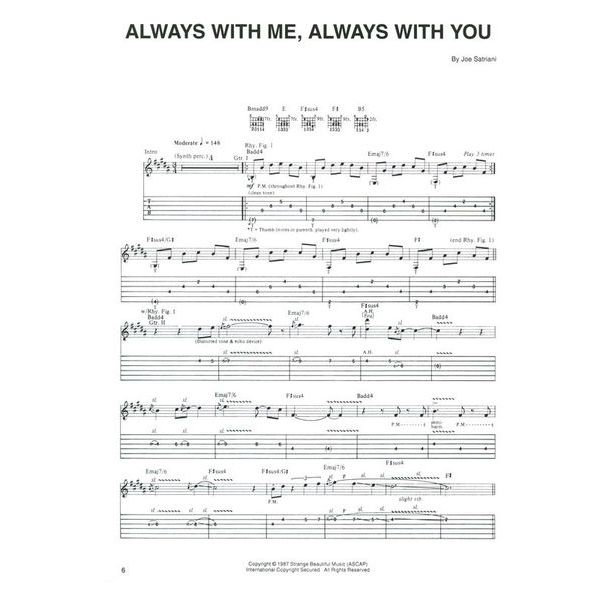 Cherry Lane Music Company Joe Satriani Collection