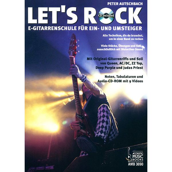 Acoustic Music Books Let's Rock E-Gitarrenschule