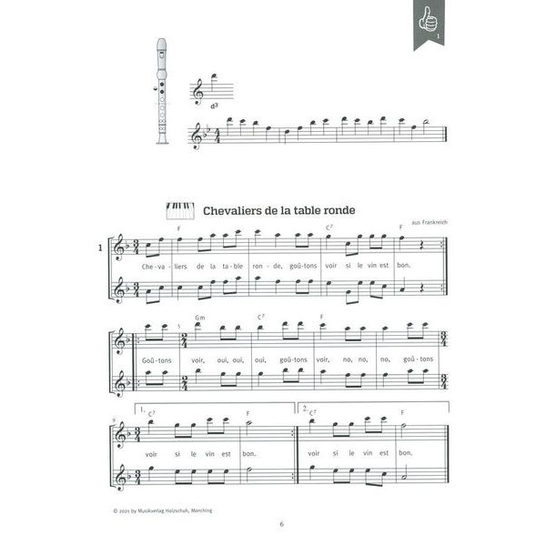 Holzschuh Verlag Schule for Altblockflöte 2