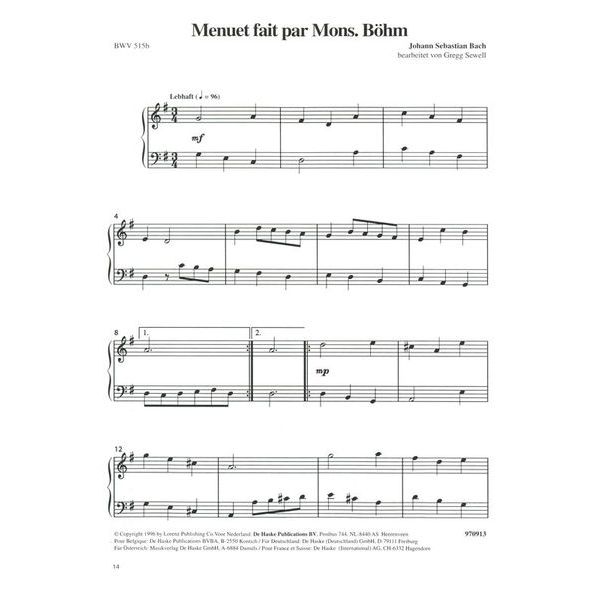 De Haske Bach für Jung und Alt