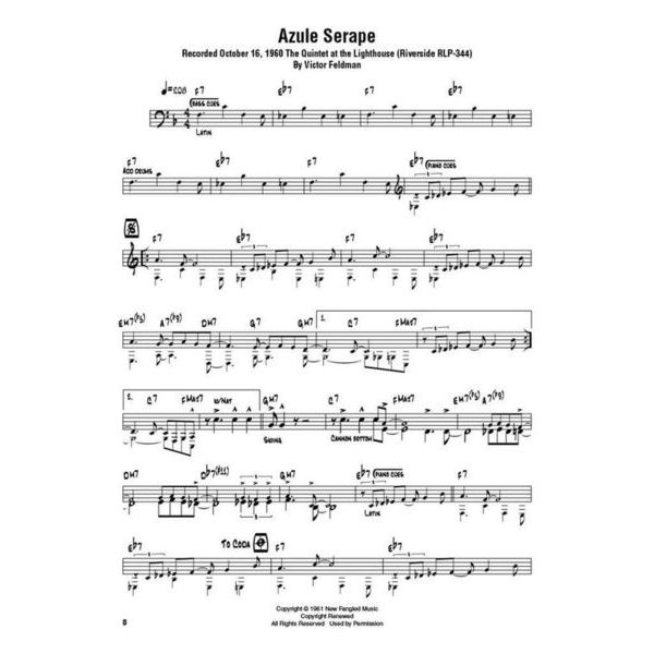 Hal Leonard Cannonball Adderley Omnibook C