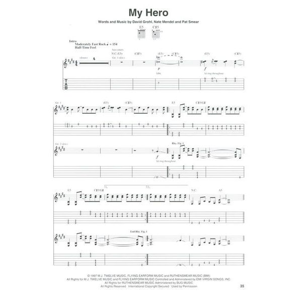 Hal Leonard Foo Fighters Greatest Hits Gui