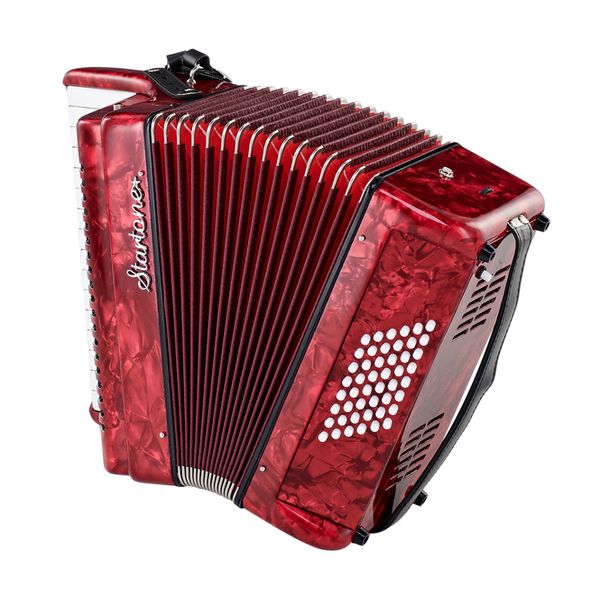 Startone Piano Accordion 48 Red MKII