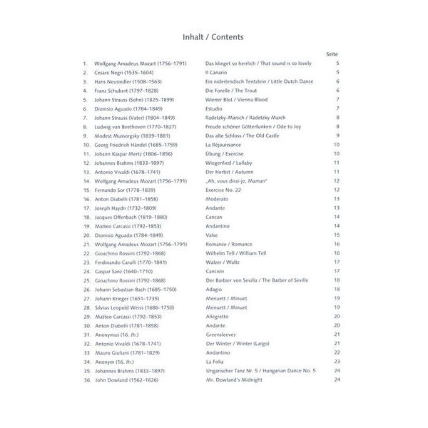 Schott Klassik für Kinder Gitarre