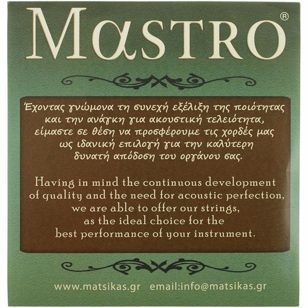 Mastro Turkish Saz 6 Strings 009 SP