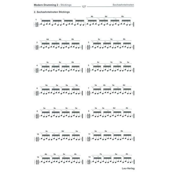 Leu Verlag Modern Drumming 2