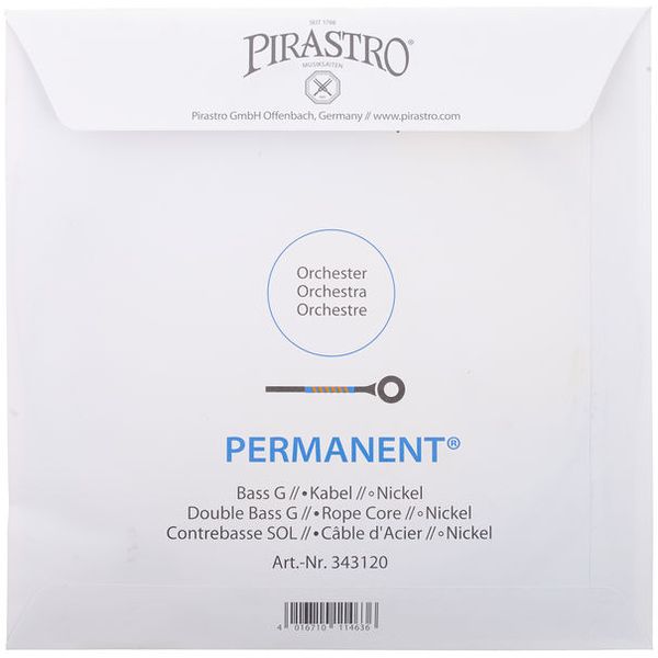 Pirastro Permanent Double Bass 4/4-3/4