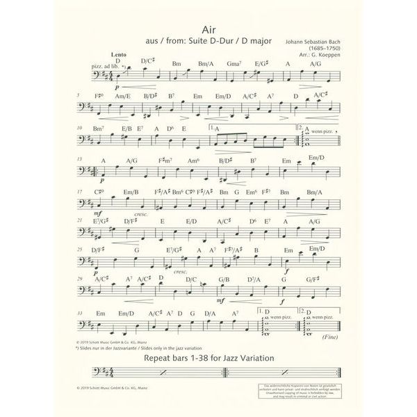 Schott Cello Fake Book