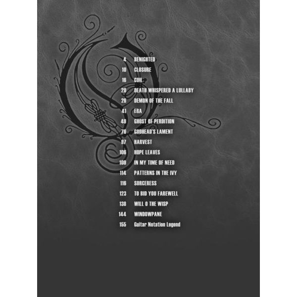 Hal Leonard The Best Of Opeth