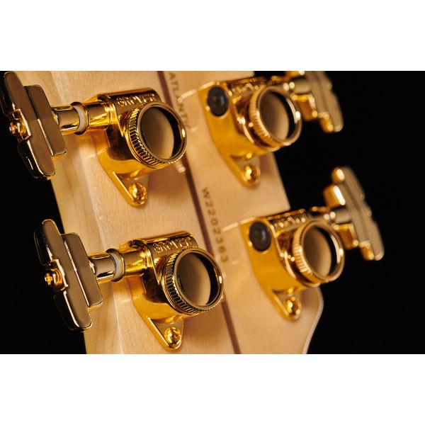 DAngelico DLX Atlantic Bariton Solid BLK