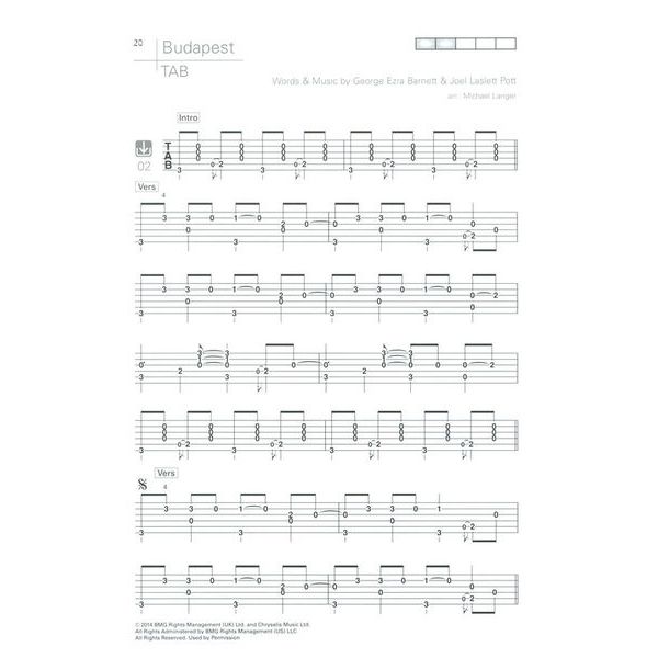 Edition Dux Acoustic Pop Guitar Solos 4