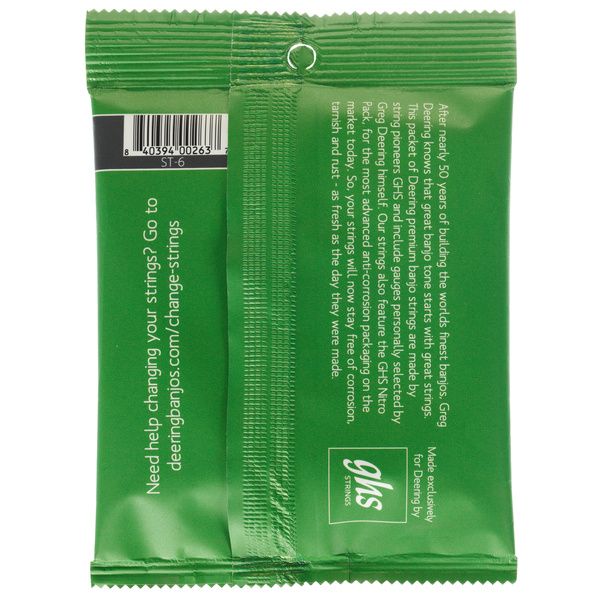 Deering 6-string Banjo String Set