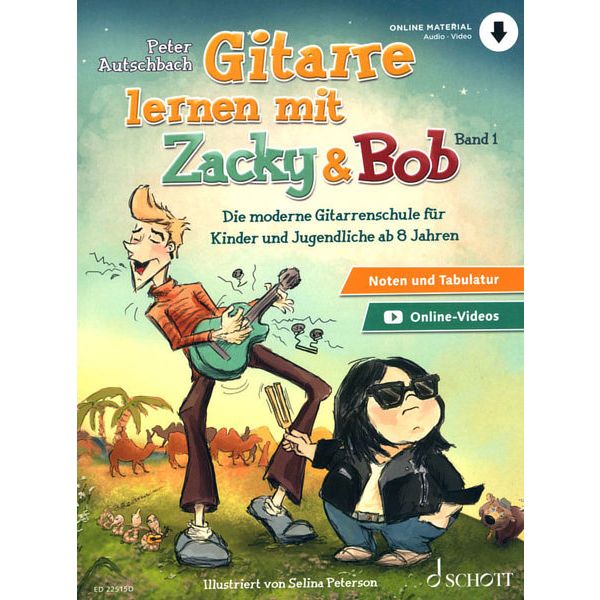 Schott Gitarre Lernen Zacky & Bob 1