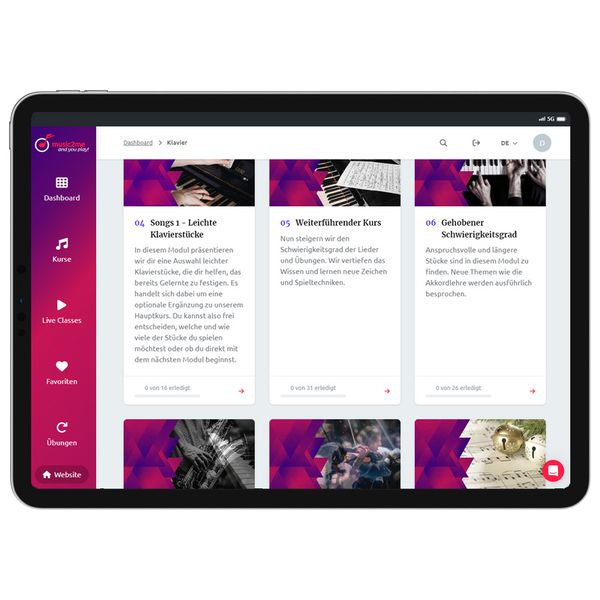 music2me Piano - 3 Months Access