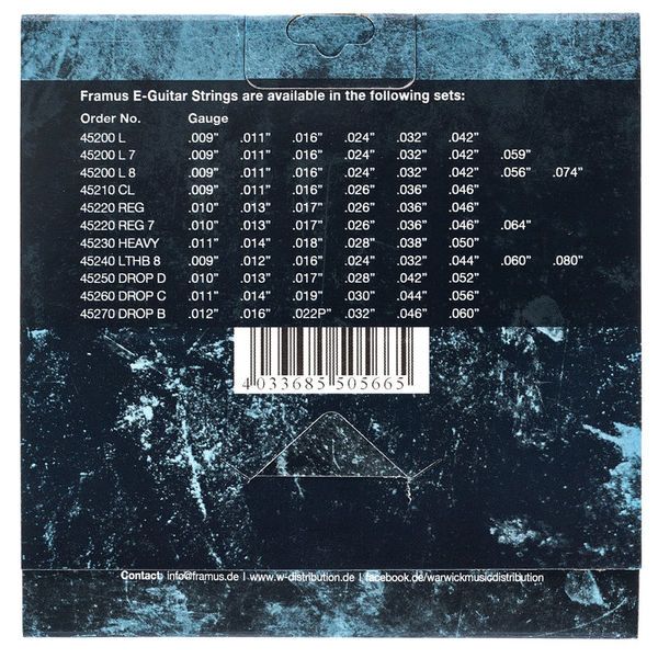 Framus Blue Label Strings Set 11-56