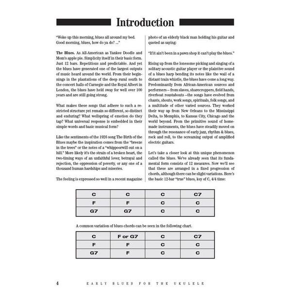 Hal Leonard Early Blues Ukulele