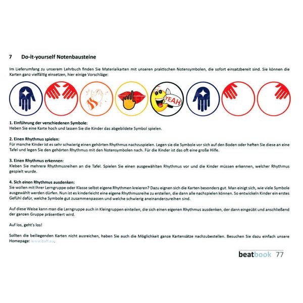 Baff Beatbook Cajon Lehrbuch