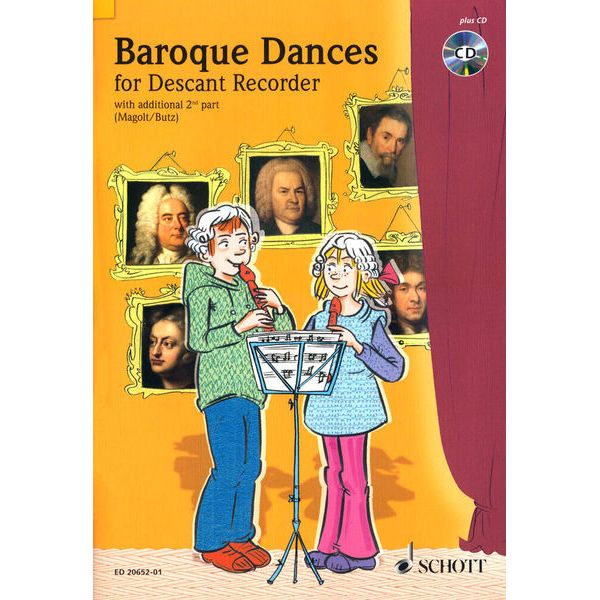 Schott Baroque Dances Recorder