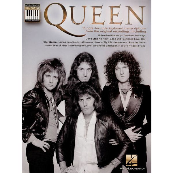 Hal Leonard Queen Note-For-Note Keyboard