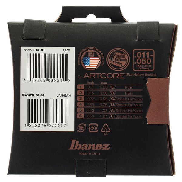 Ibanez IFAS6SL Jazz String Set