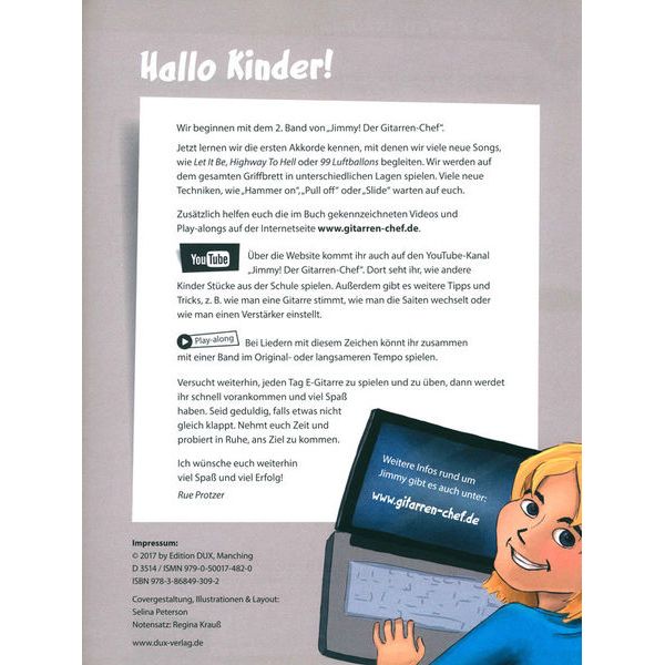 Edition Dux Jimmy! Der Gitarren-Chef 2