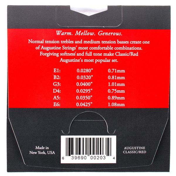 Augustine Concert Red