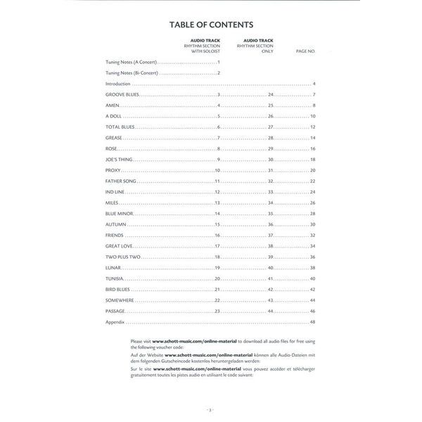 Advance Music Jazz Conception 3 A-Sax