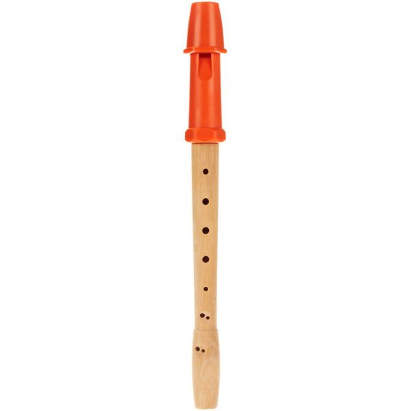 Streetlife Music Soprano Recorder Set Orange