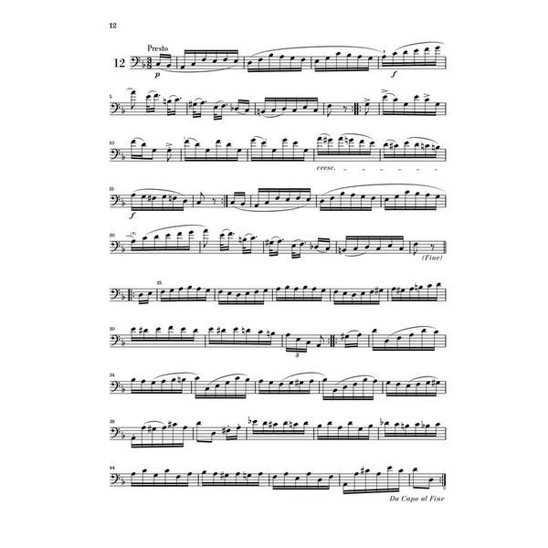 Henle Verlag Dragonetti Walzer Kontrabass