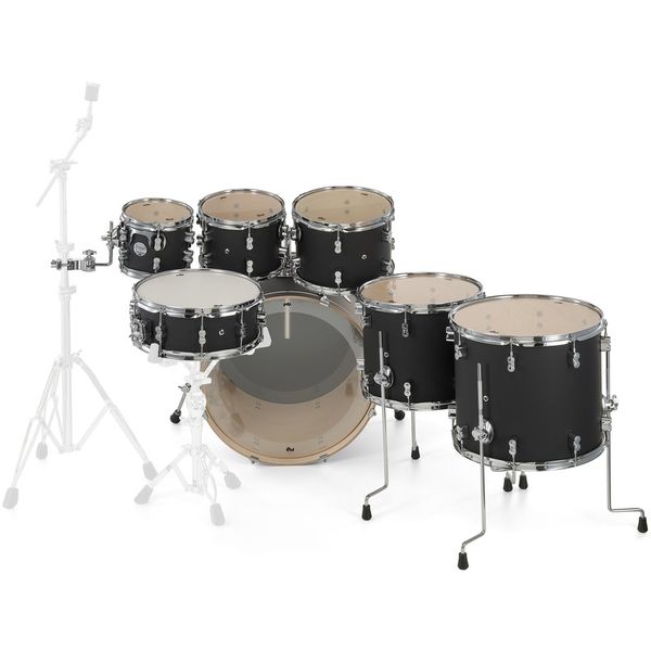 DW PDP CM7 Satin Black