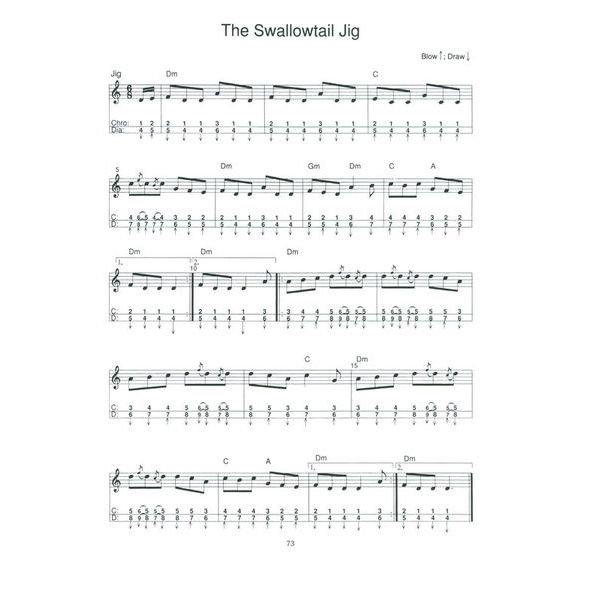 Mel Bay Irish Melodies For Harmonica