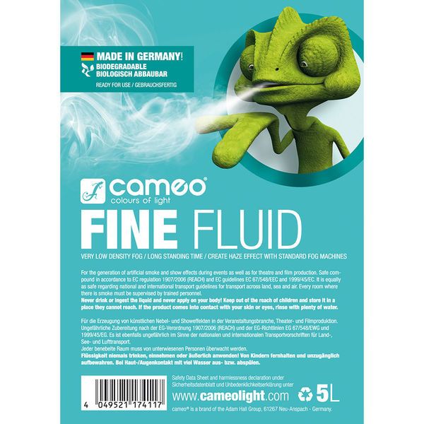 Cameo  Fine Fluid 5L