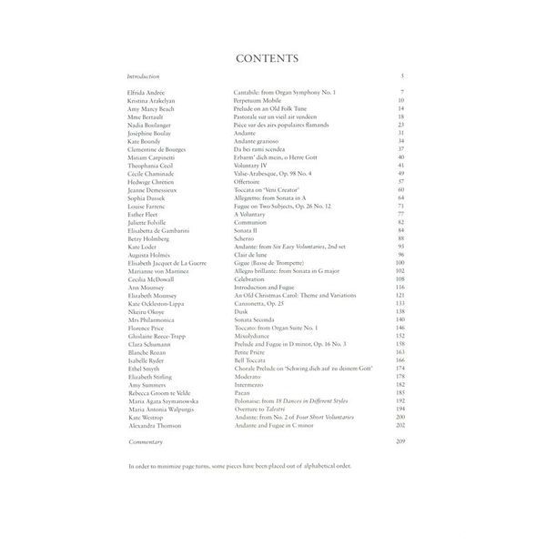 Oxford University Press Organ Music Women